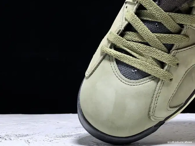Rep Scott Travis Air Jordan Medium CN1084-200 6 Olive x 0428